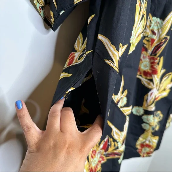 Free People Jodie Printed Tunic in Night Combo - Picture 8 of 11